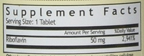 Windmill VIT B-2 tablets inside bottle demonstrate easy daily dosage