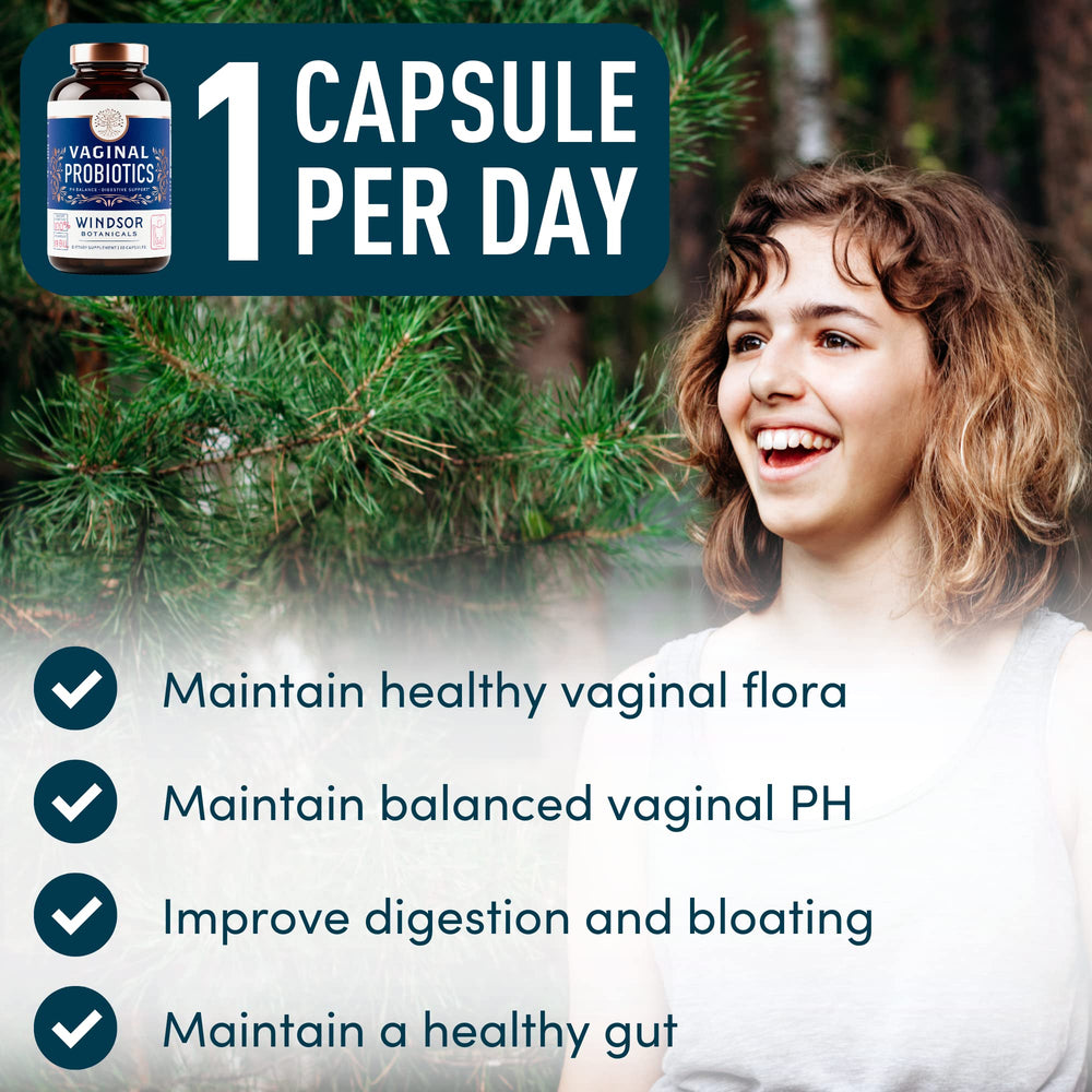WINDSOR BOTANICALS 19-billion CFU formulation highlights strong digestive balance