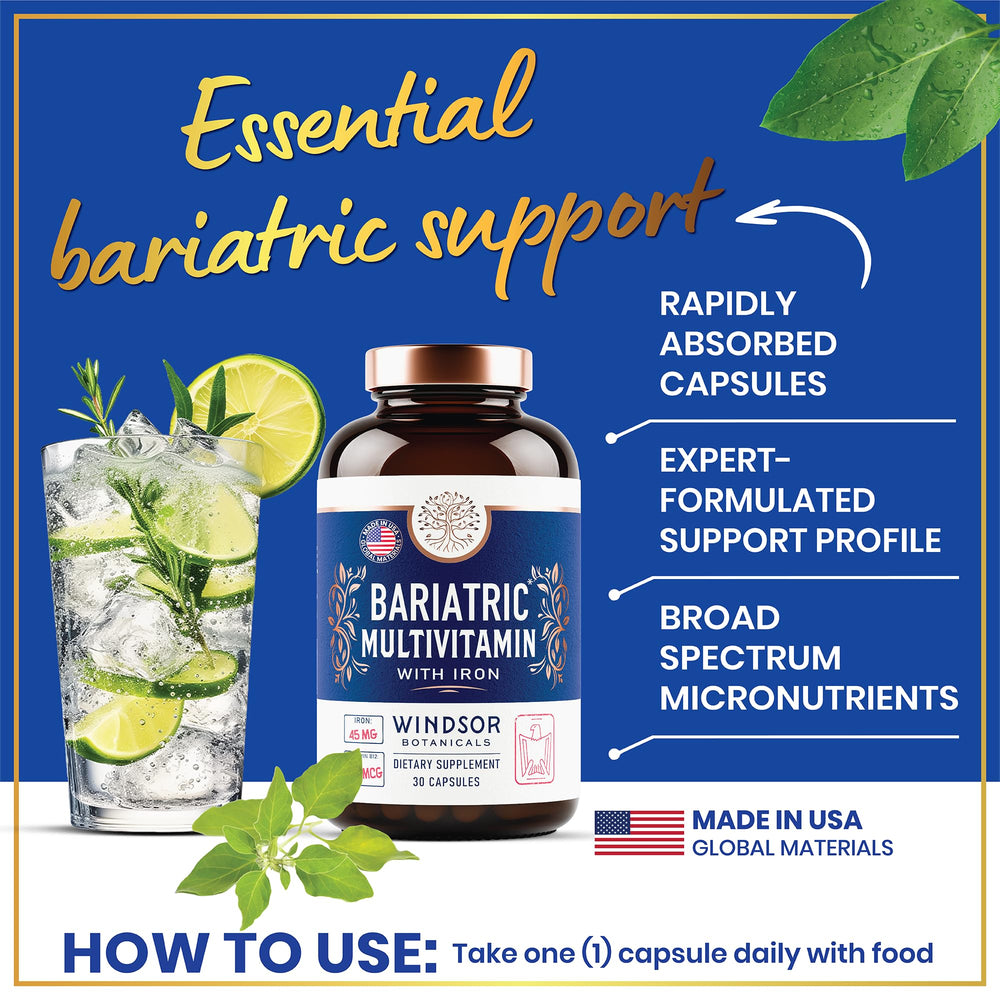 WINDSOR BOTANICALS bottle with GMP-certified manufacturing tag for quality.