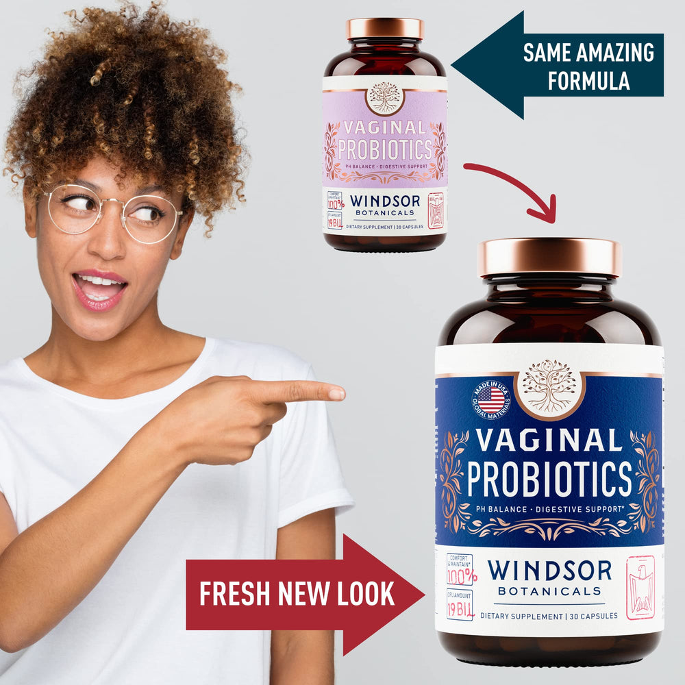 WINDSOR BOTANICALS bottle pouring scene emphasizes simple daily ritual