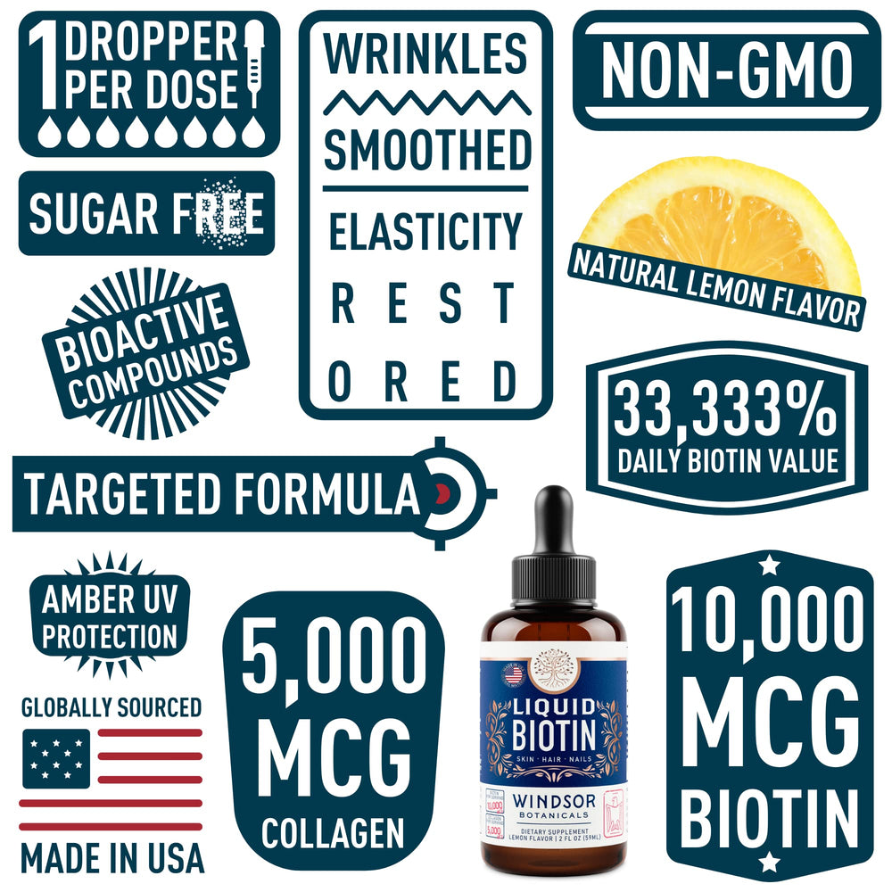 Daily drops routine with WINDSOR BOTANICALS for simple, flavorful intake.