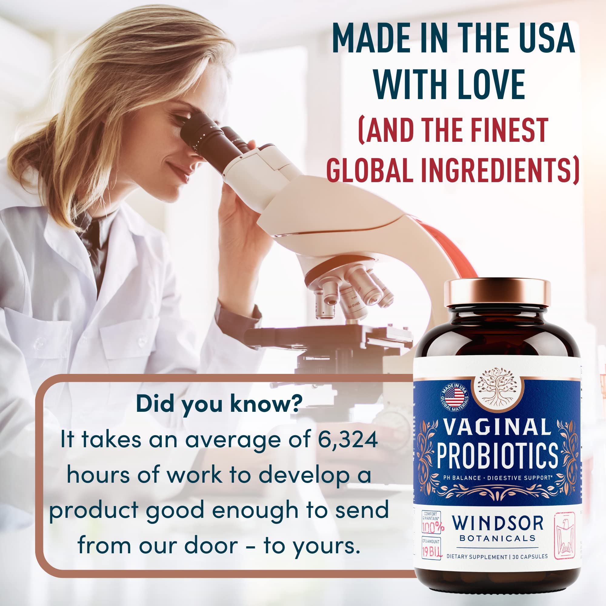 WINDSOR BOTANICALS made in USA facility prioritizes quality ingredients