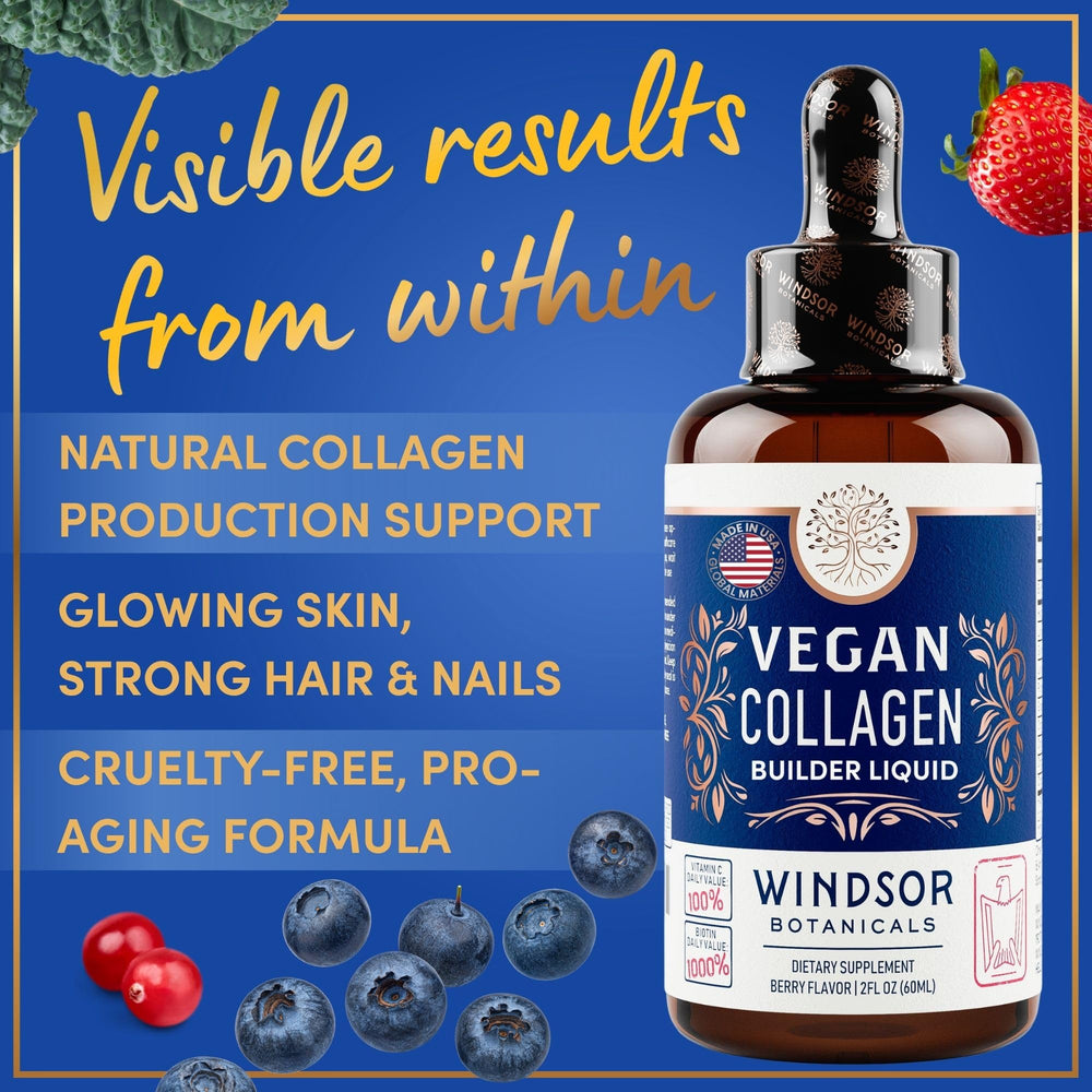 Windsor Botanicals organic fruit blend powering antioxidant support for skin.
