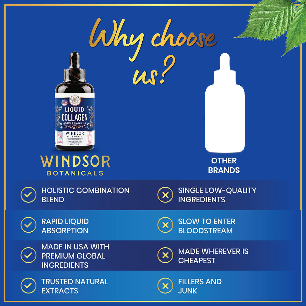 WINDSOR BOTANICALS skin close-up suggesting potential complexion benefits