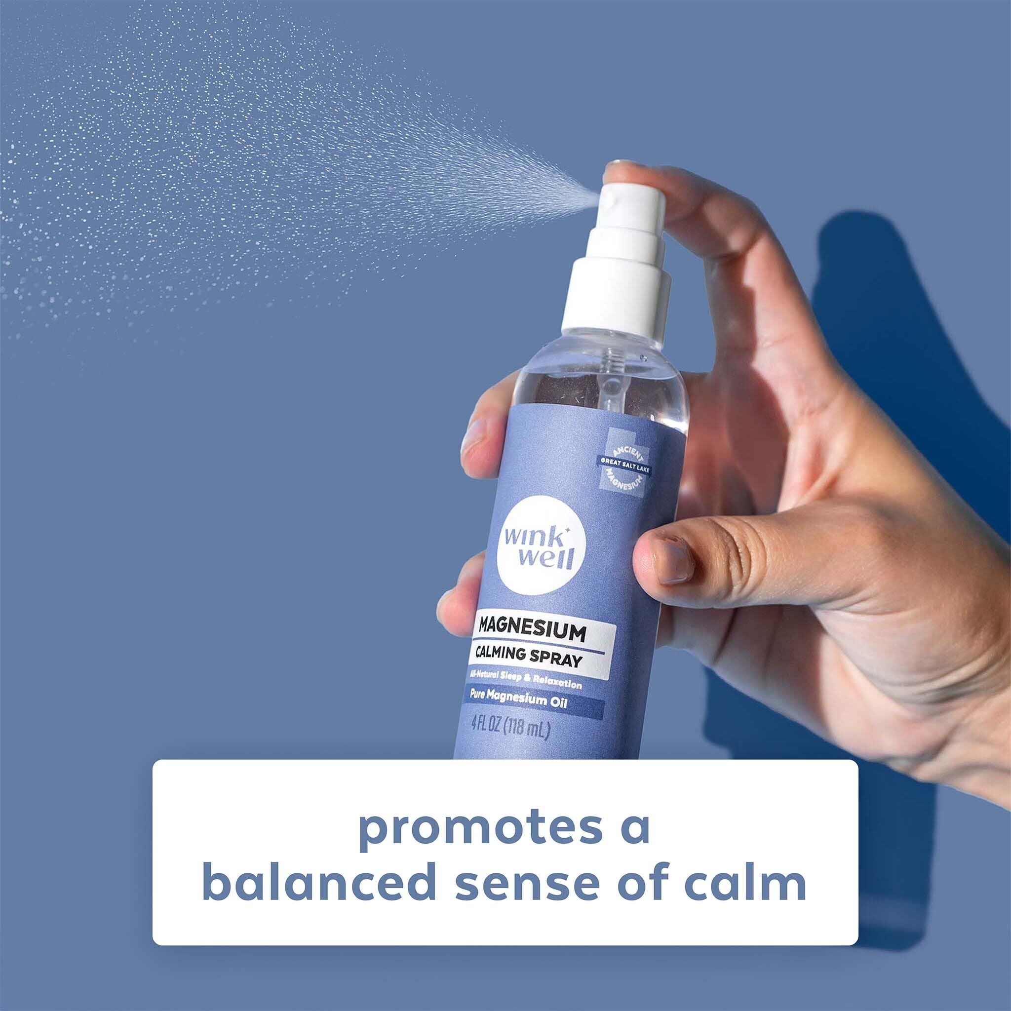 Wink Naturals WinkWell after-workout use to soothe tired muscles.