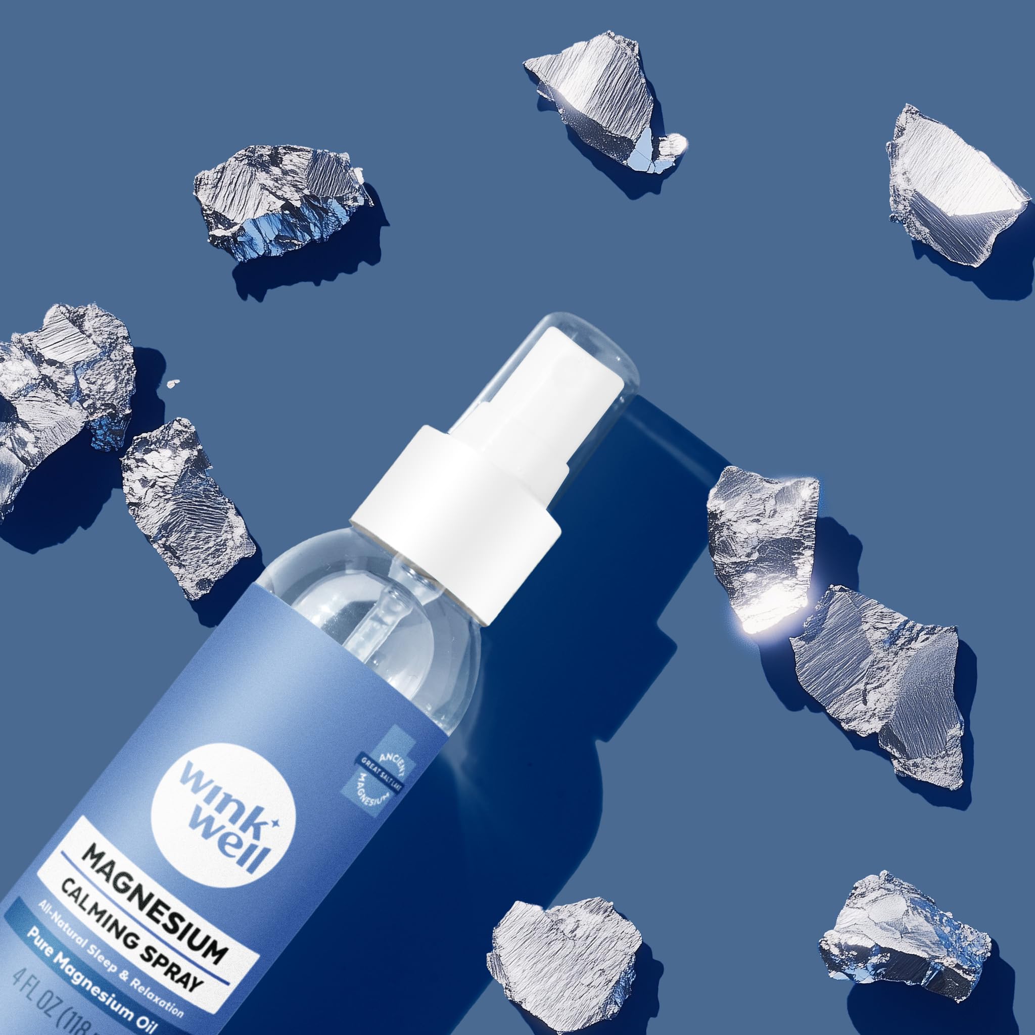 Wink Naturals WinkWell non-greasy formula feels light on skin.