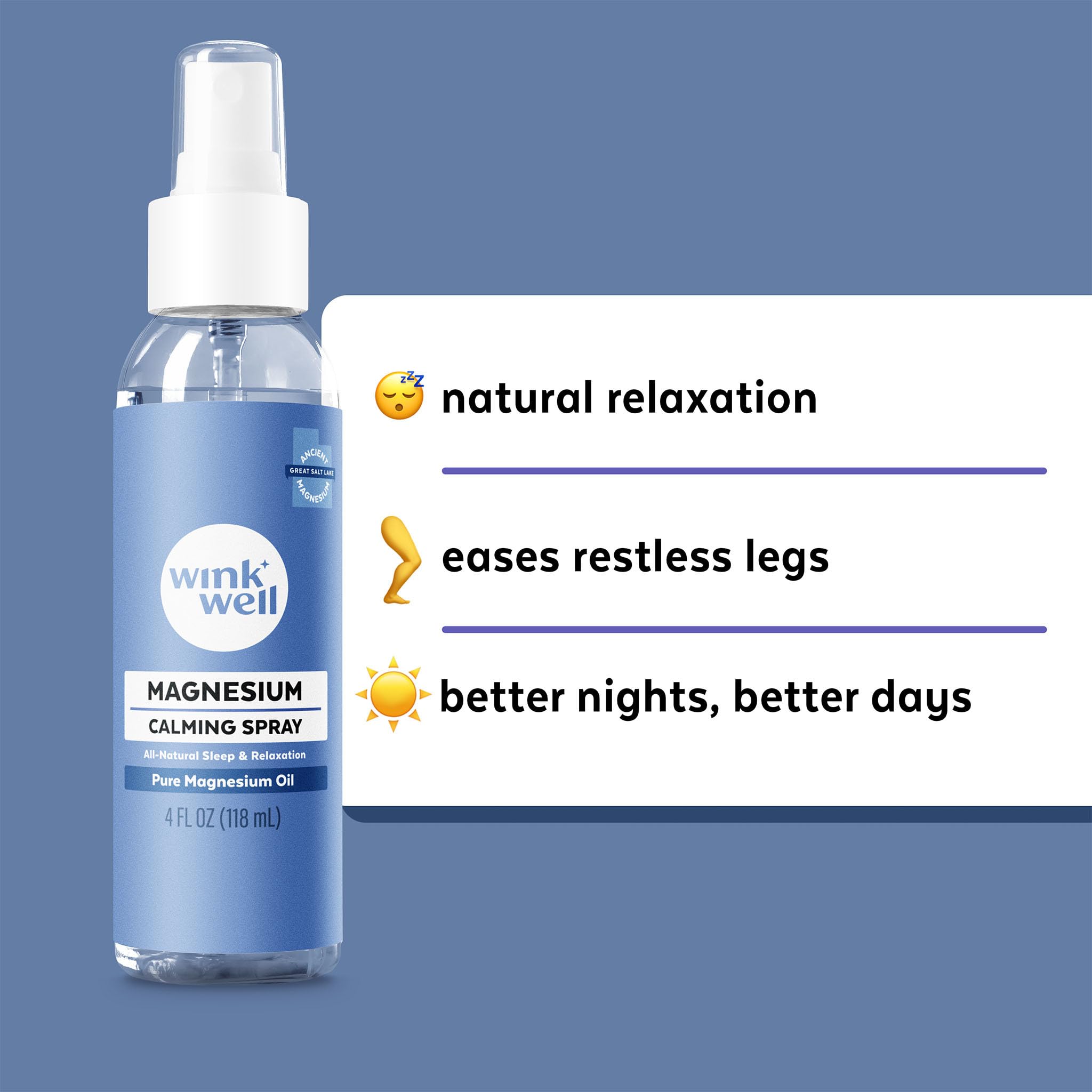 Wink Naturals WinkWell packaging 2-pack provides convenient home care.