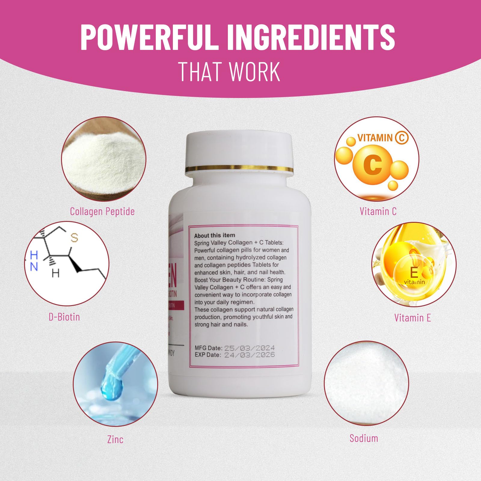 Wins Town collagen candy in hand showcases convenient daily supplement on-the-go.