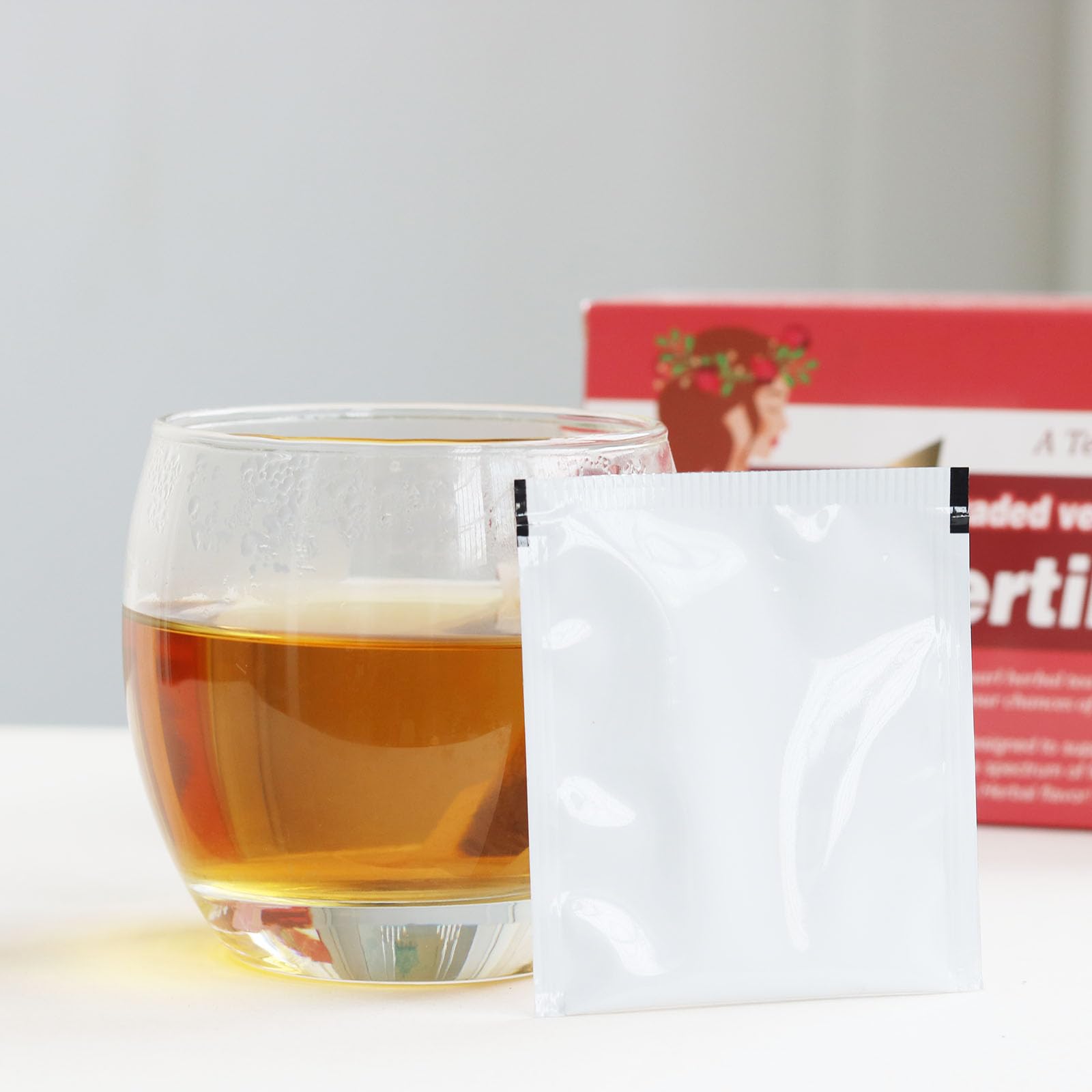 Wins Town Fertility Tea hot or cold serving fits into daily routine.