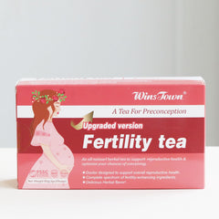 Wins Town Fertility Tea jasmine aroma ready to brew into a calming cup.