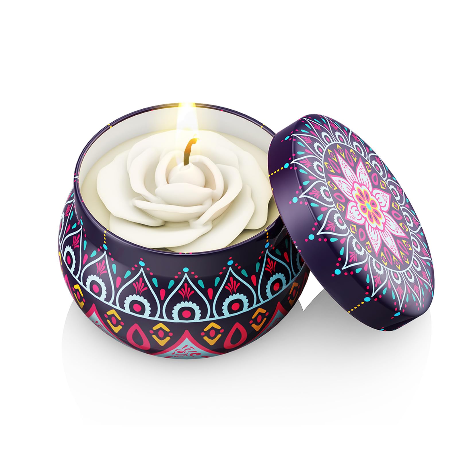 Wintercrush scented candles gift set four-pack for relaxing ambiance and gifting