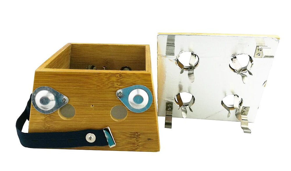 Winterworm Bamboo Four Hole Box simple assembly and setup