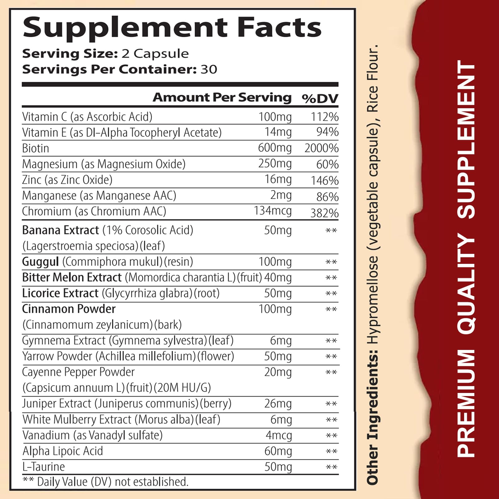 Winyel Blood Sugar Complex bottle on table conveys ready-to-use daily routine.