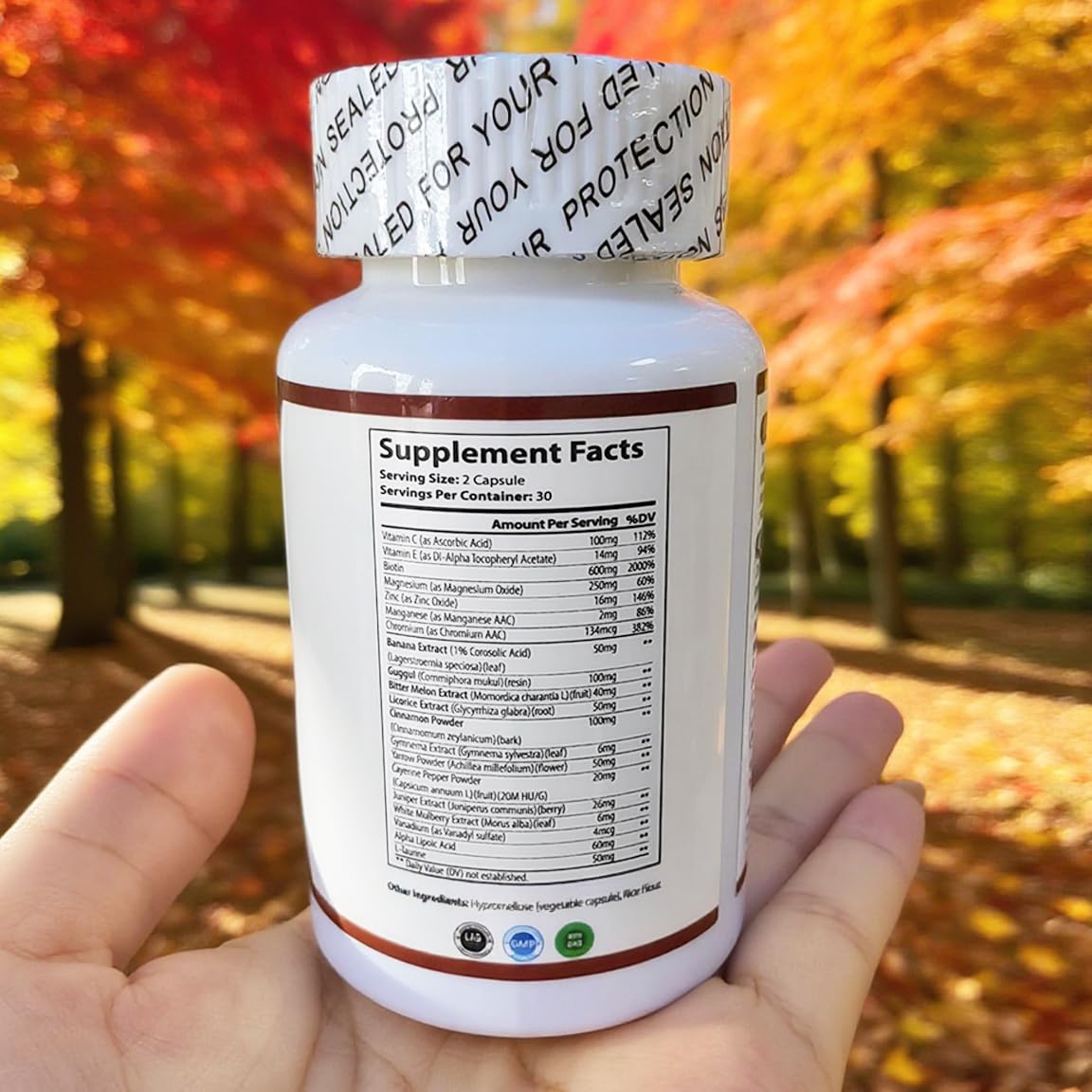 Winyel Blood Sugar Complex packaging box conveys premium formulation.