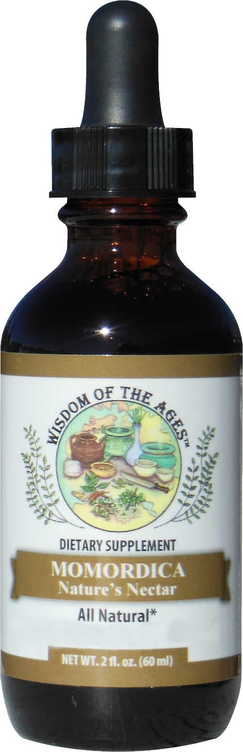 Wisdom of the Ages Momordica Natures Nectar bottle for daily use