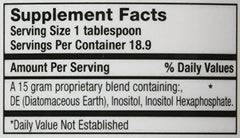 Wisdom of the Ages ToxiClenz inositol boost emphasizes vital body functions.
