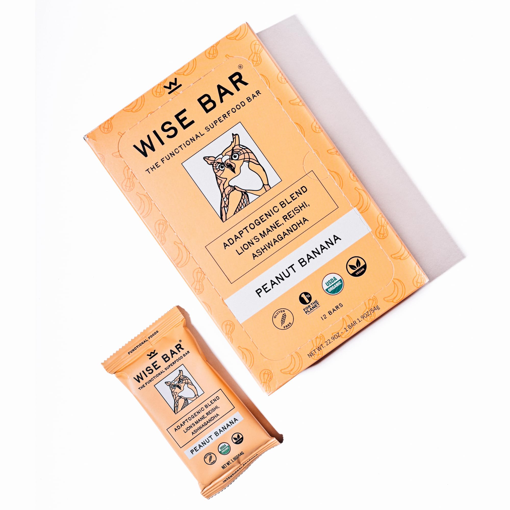 Wise Bar on-the-go snack ready for workouts or errands.