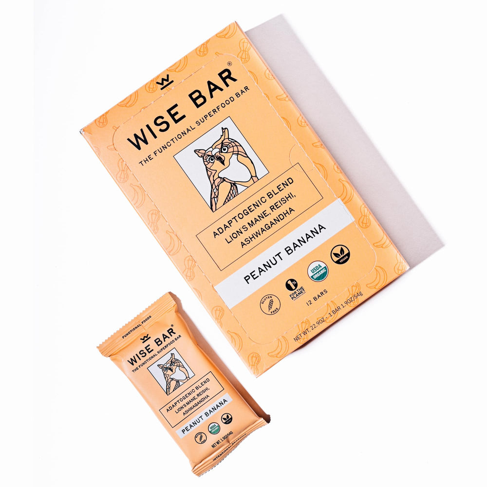 Wise Bar on-the-go snack ready for workouts or errands.