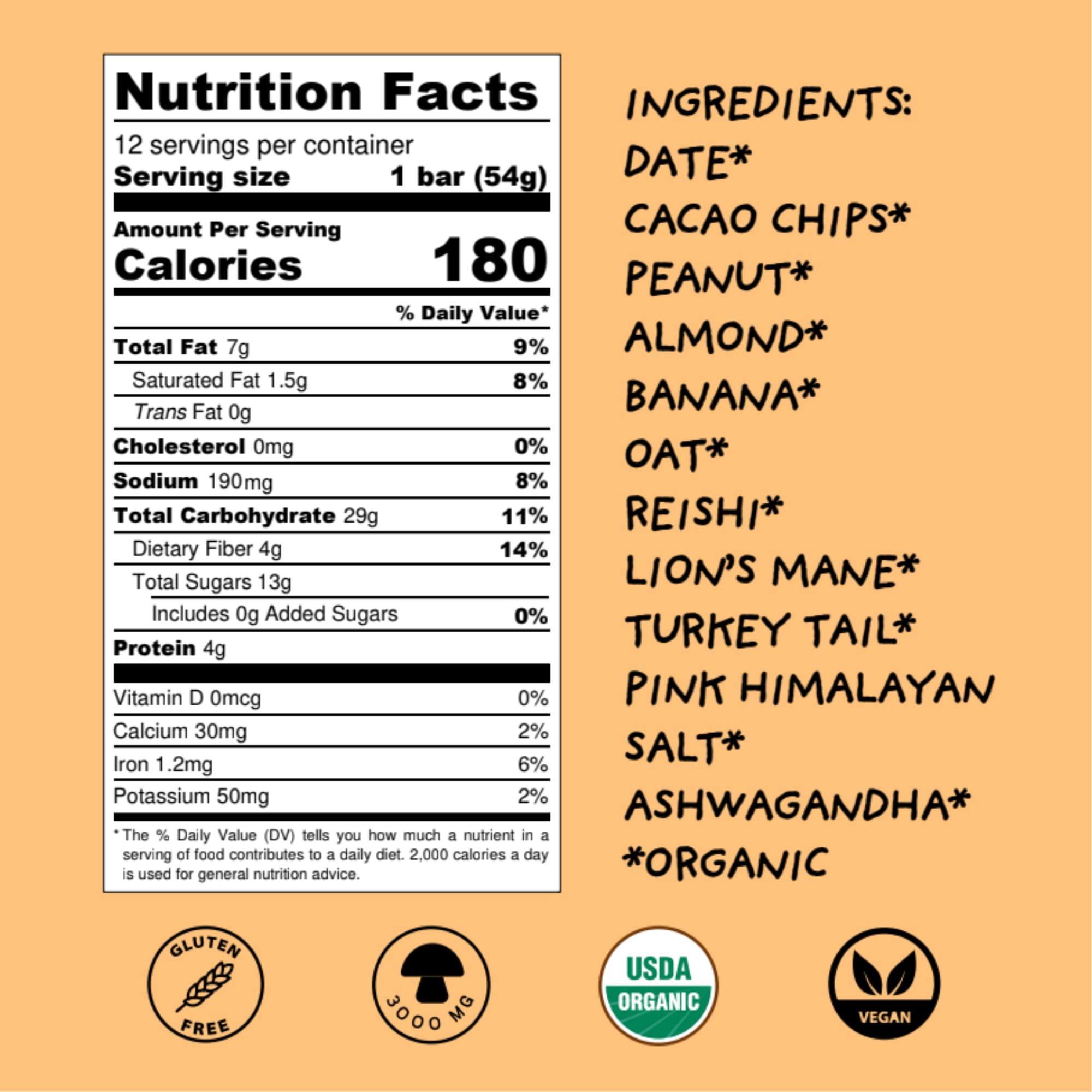 Wise Bar peanut butter banana for on-the-go nourishment and indulgence.