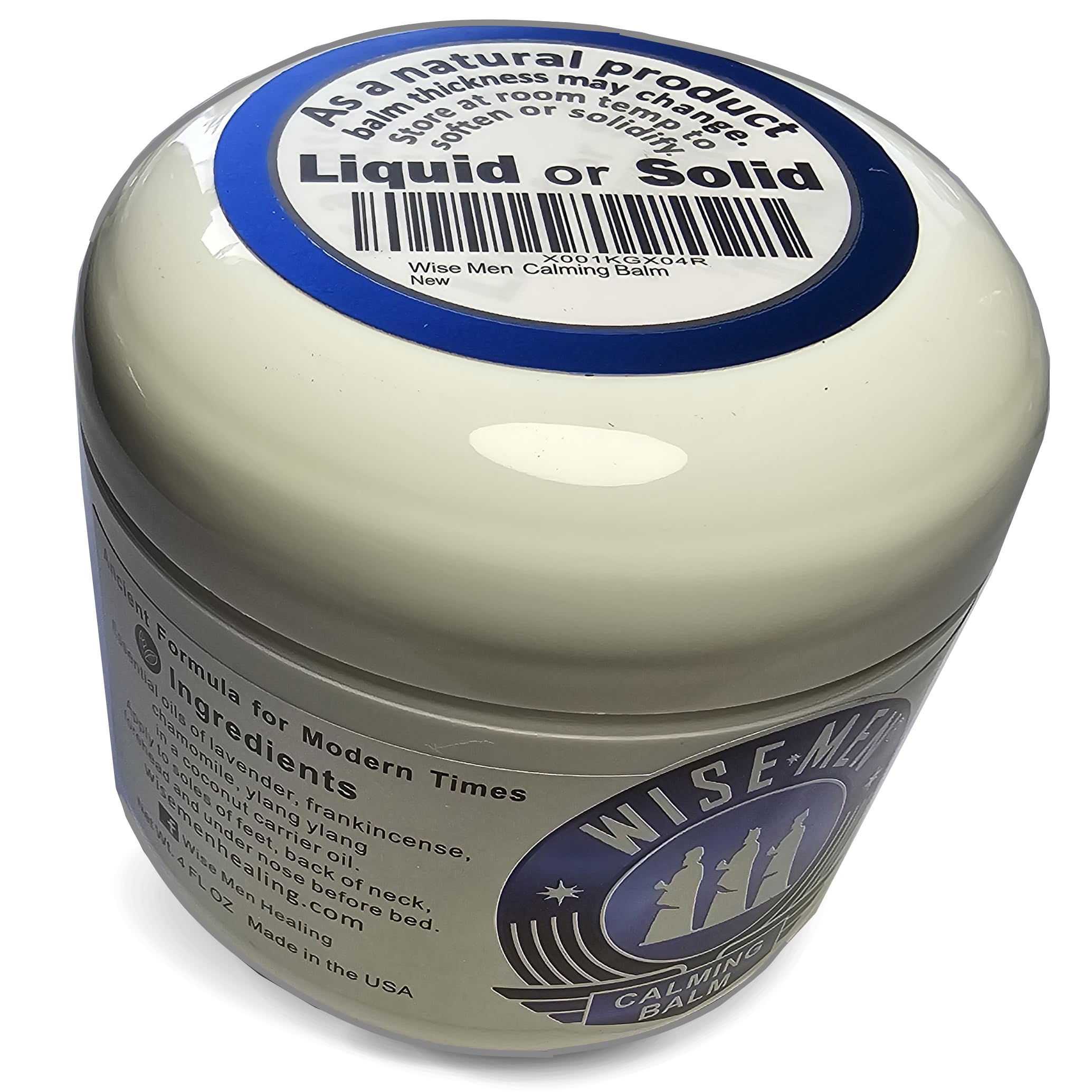Wise Men Calm Balm relax scene suggests easy calming ritual at home.