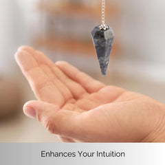Wish Well pendulum with 7-inch chain enhances steady energy work.