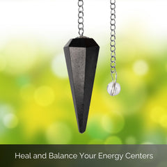 Wish Well pendulum closeup showing chain and crystal ball for divination and clarity