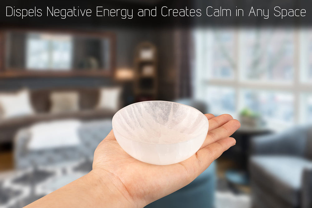 Wish Well Selenite Bowl makes a thoughtful spiritual gift for crystal lovers