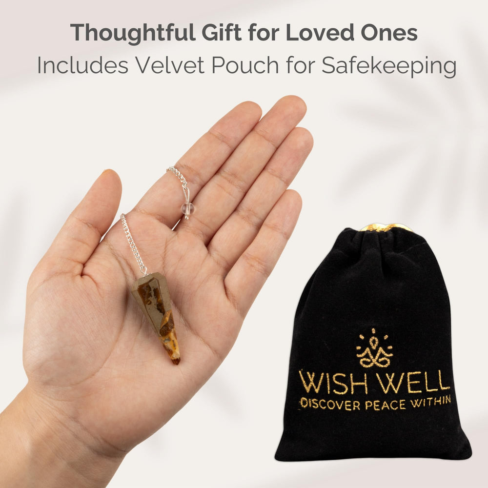 Wish Well velvet pouch packaging makes a thoughtful gift.