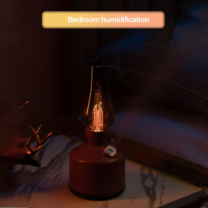 Wisoqu night light in retro lamp style provides gentle illumination