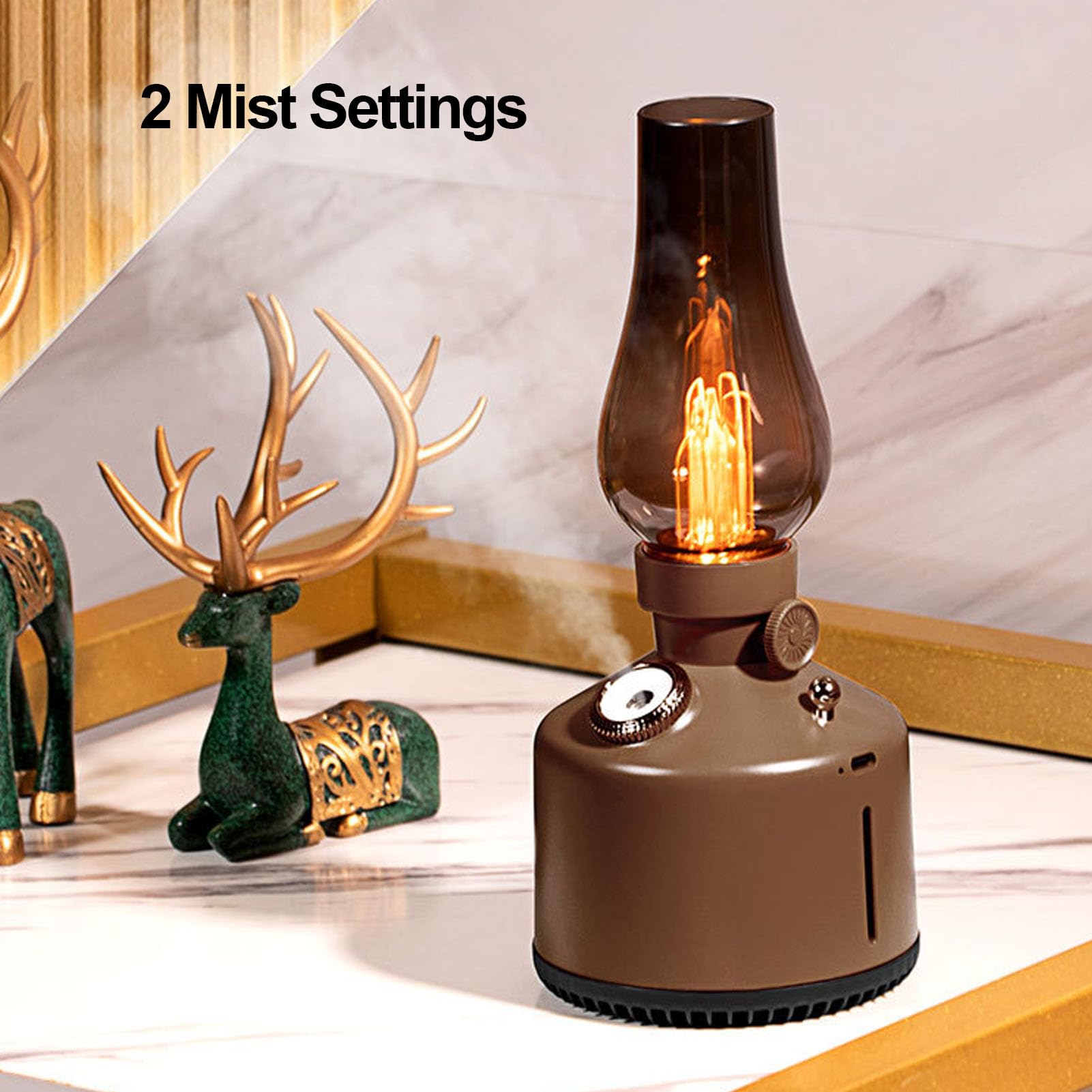 Wisoqu two mist settings for adjustable humidity in a room
