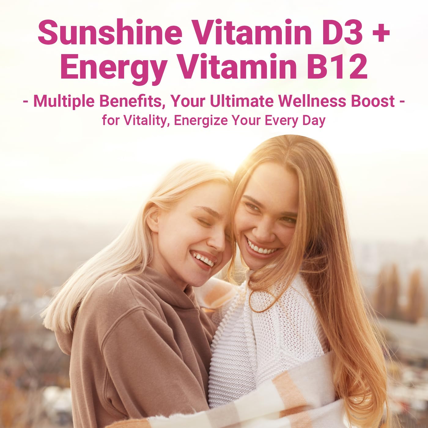 Vegan, sugar-free Wiszeen gummies on label emphasizing dairy-free and gluten-free