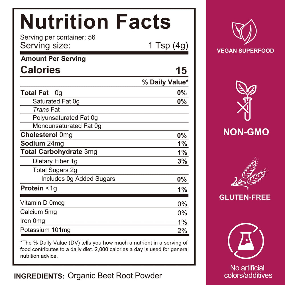 Culinary uses of WLCTJIAYOU beet root powder in smoothies and soups