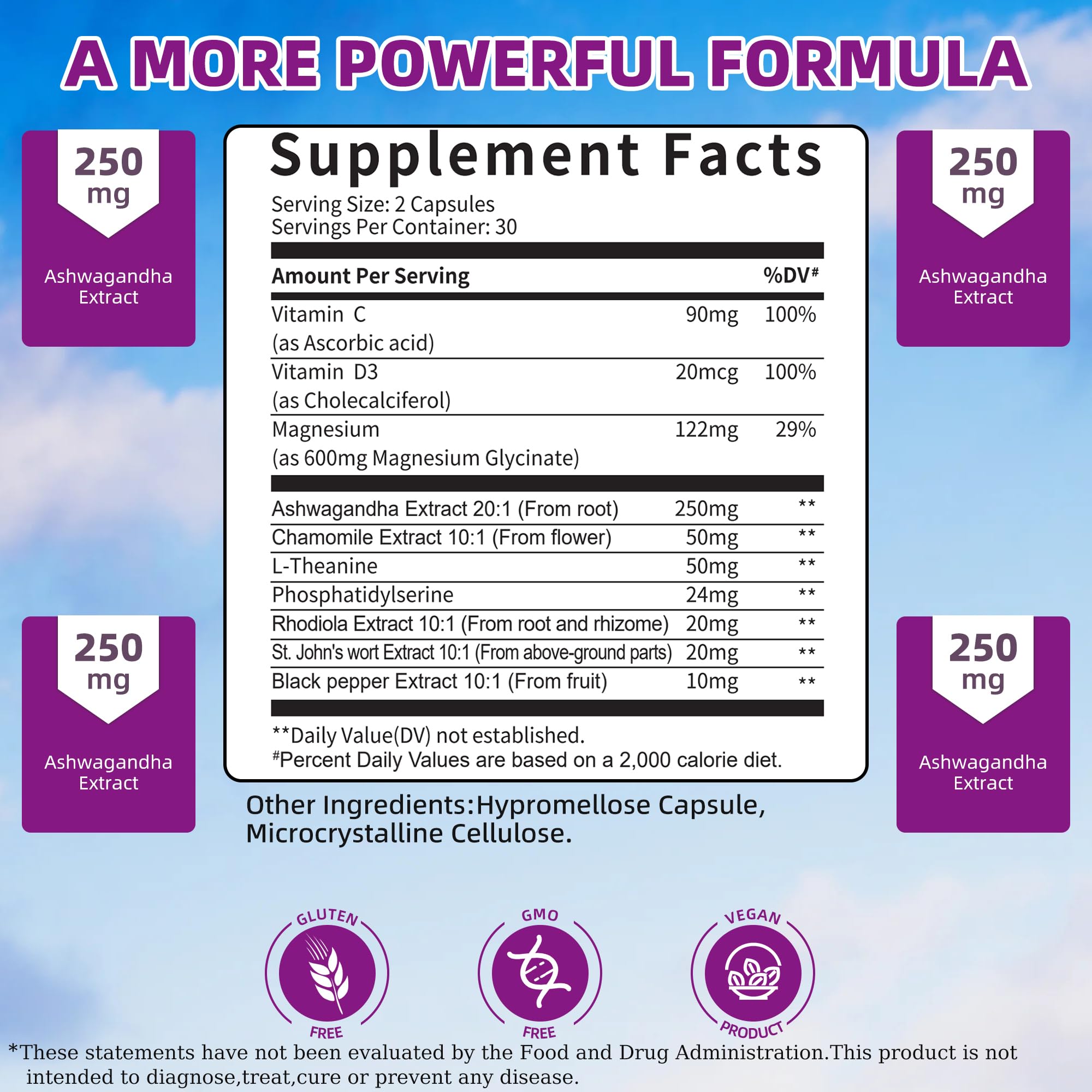 Wllbdloig cortisol capsules shown for easy vegan daily use