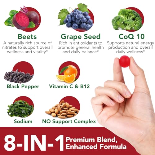WOJBALMN Beets Gummies packaging indicating 90 gummies for a 45-day supply.