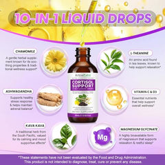 WOJBALMN Cortisol Drops dropper enabling precise, quick dosing