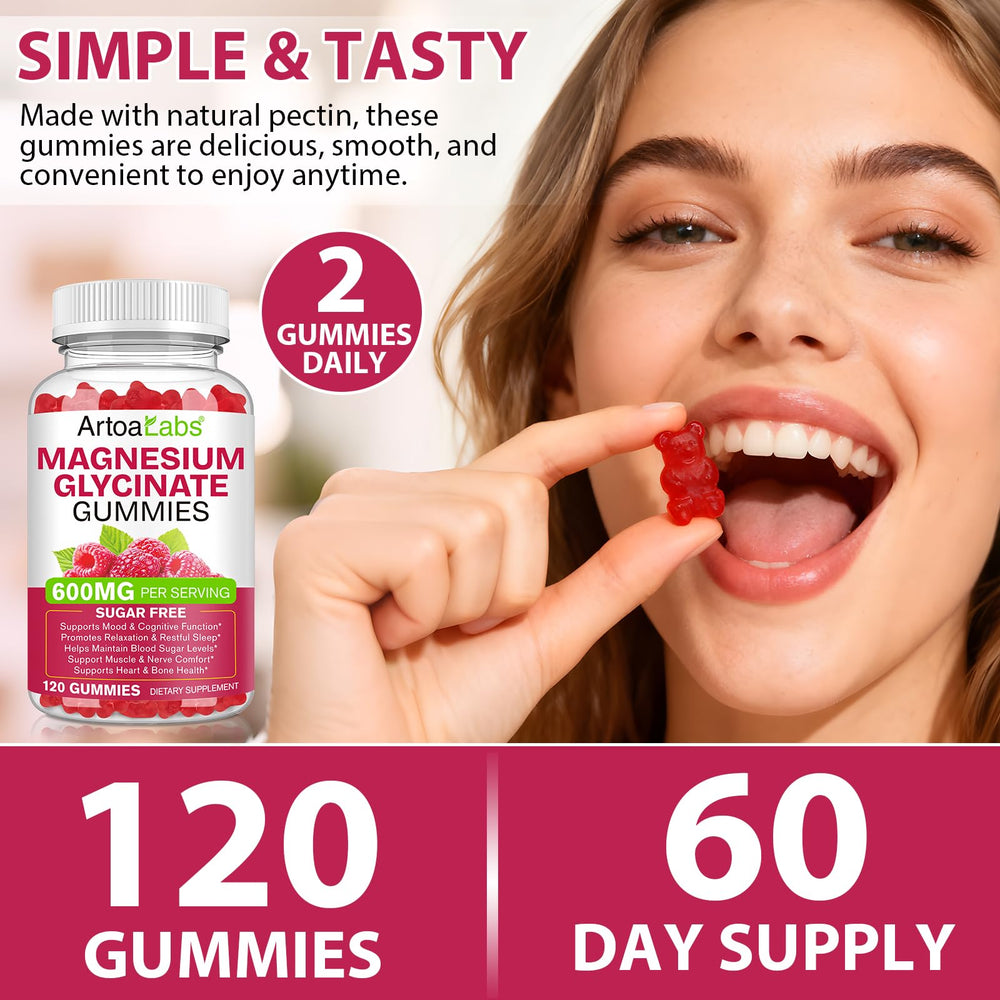 WOJBALMN gummies being poured to reveal easy-to-chew texture for daily routine