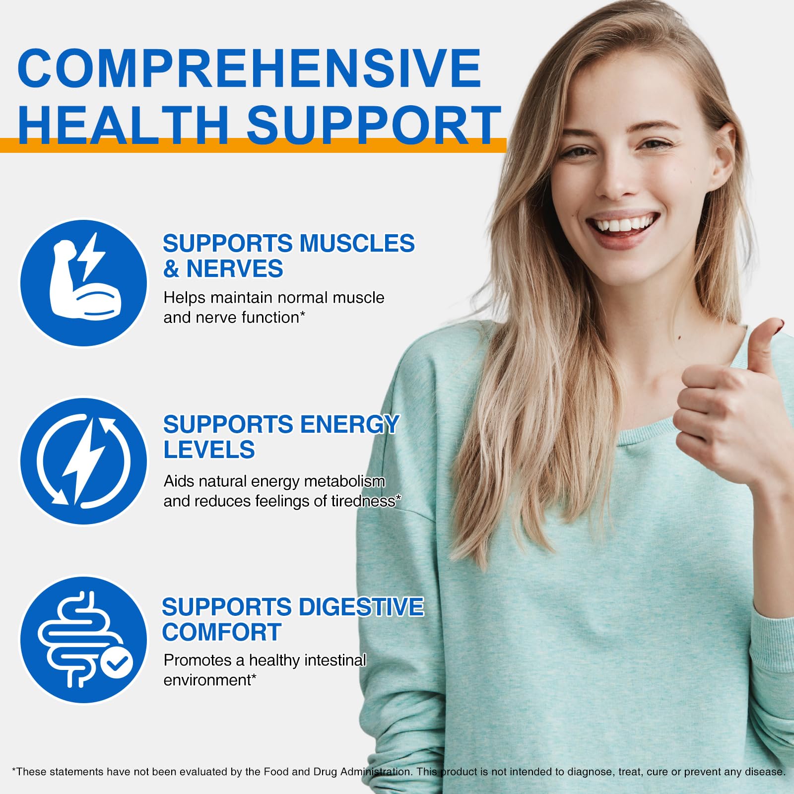 WOJBALMN magnesium glycinate nutrition panel image for informed use.
