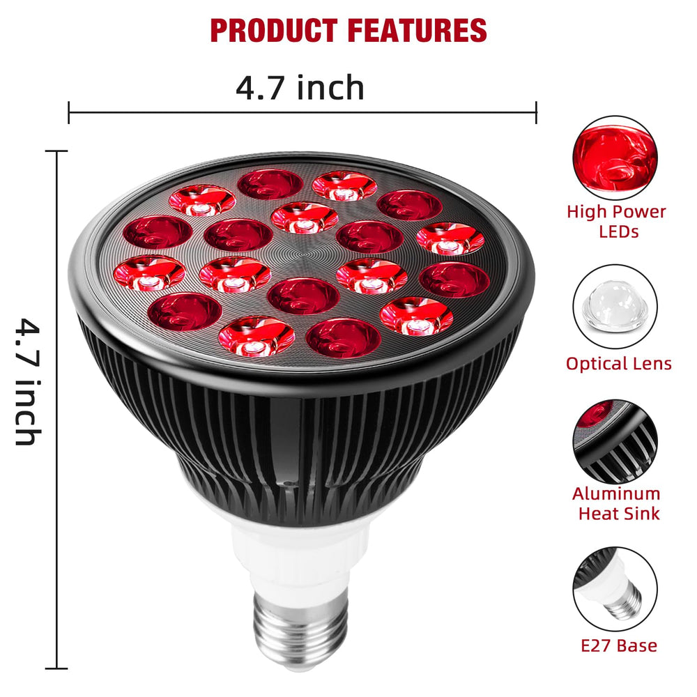 WOLEZEK wavelengths 660nm-850nm deliver targeted warmth for comfort and recovery at home.