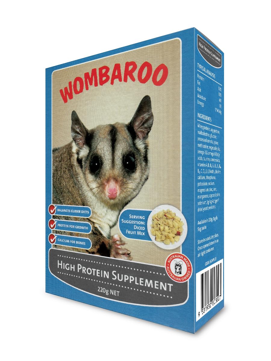Wombaroo HPW bottle pour for easy protein supplementation in sugar gliders