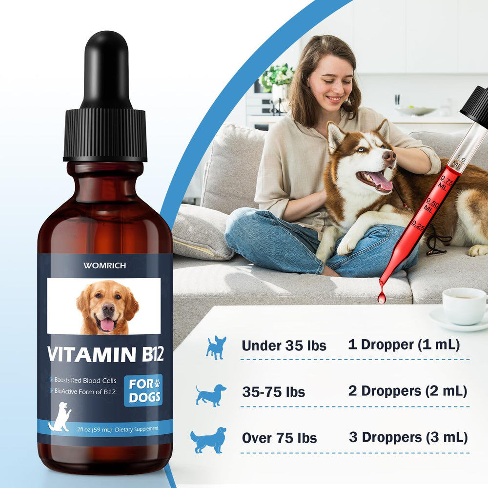 WOMRICH B12 for nervous system health in dogs.