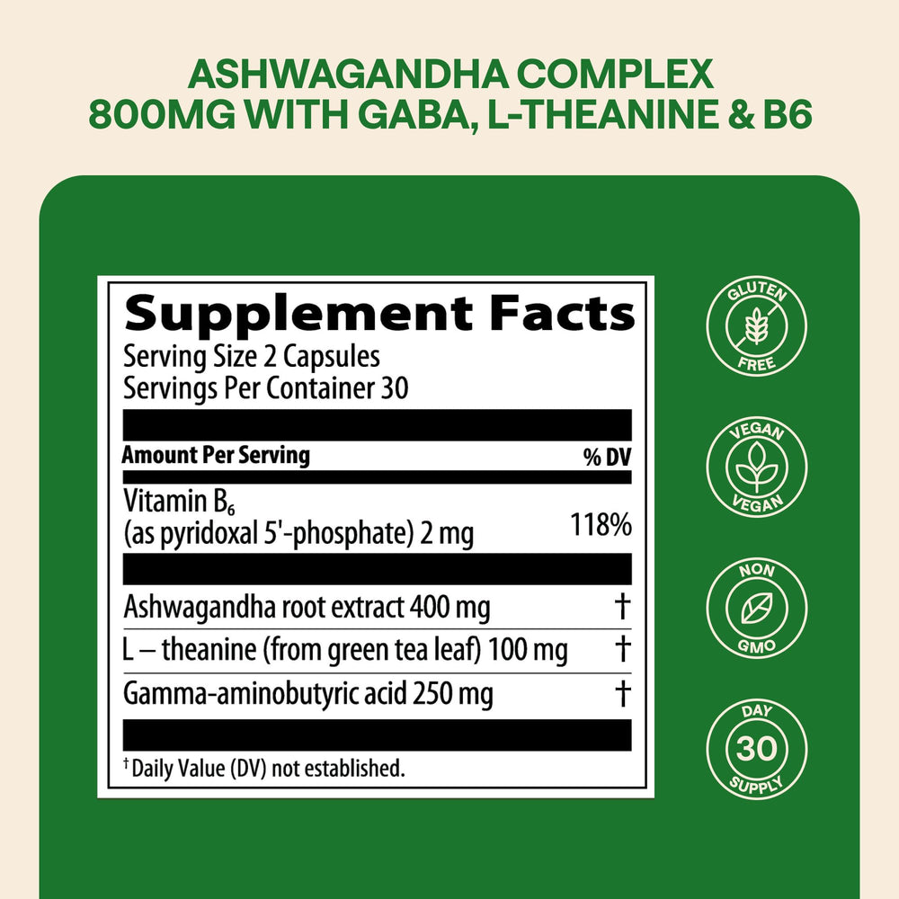 Wonder Family Ashwagandha Complex capsules close-up showing easy daily intake.