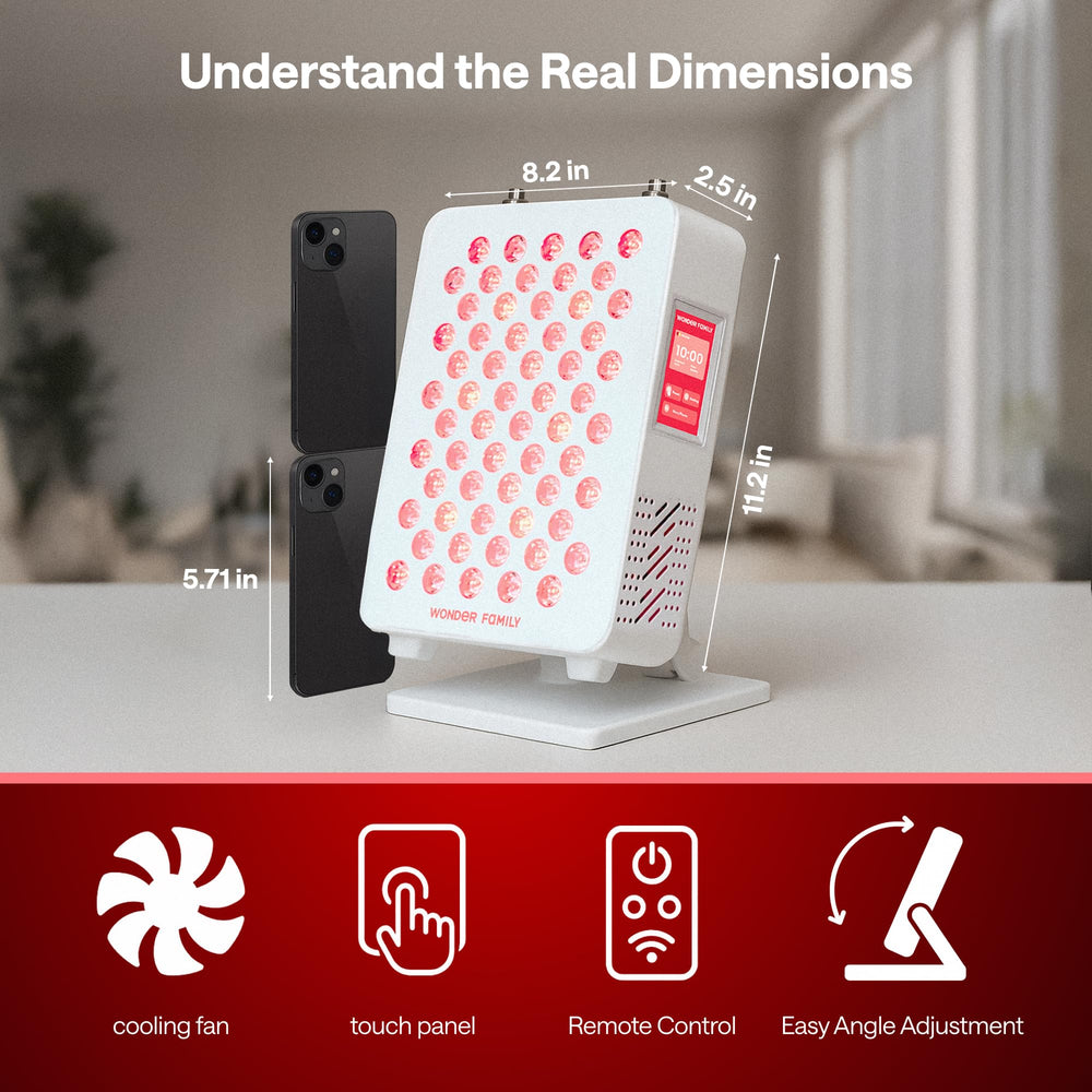 Wonder Family standing-use setup offers full-body coverage at home