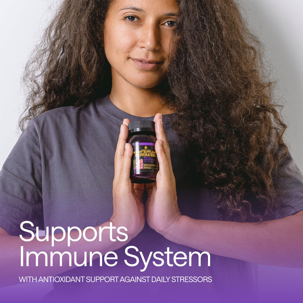 Wonder Family Resveratrol immune-support scene highlights resilience against oxidative stress.