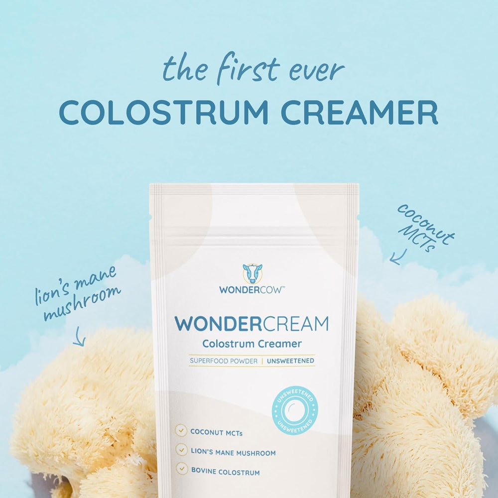 Kitchen scene showing keto-friendly WonderCream on the table