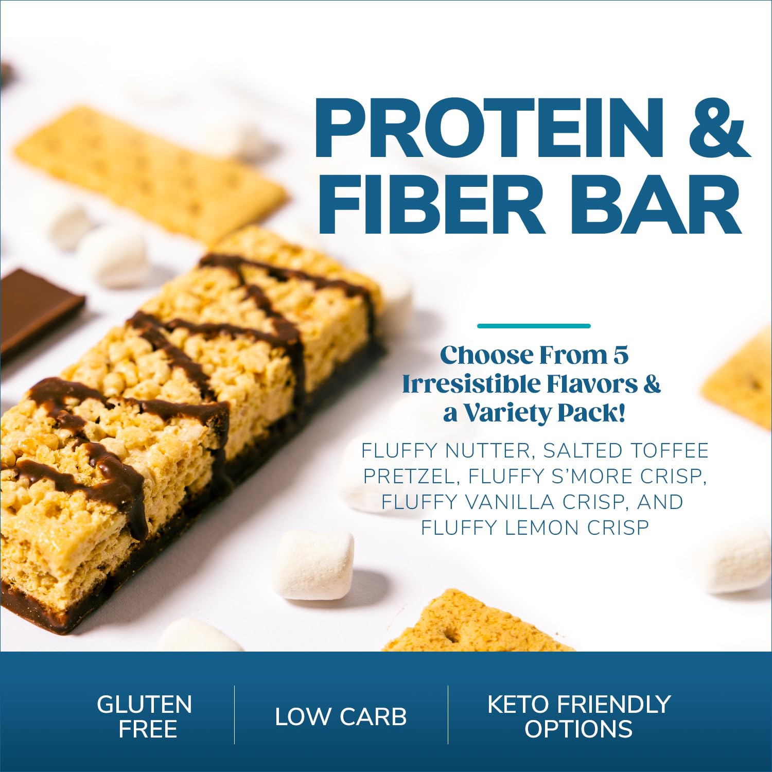 WonderSlim protein-fiber structure shows 15g protein and up to 8g fiber per bar.