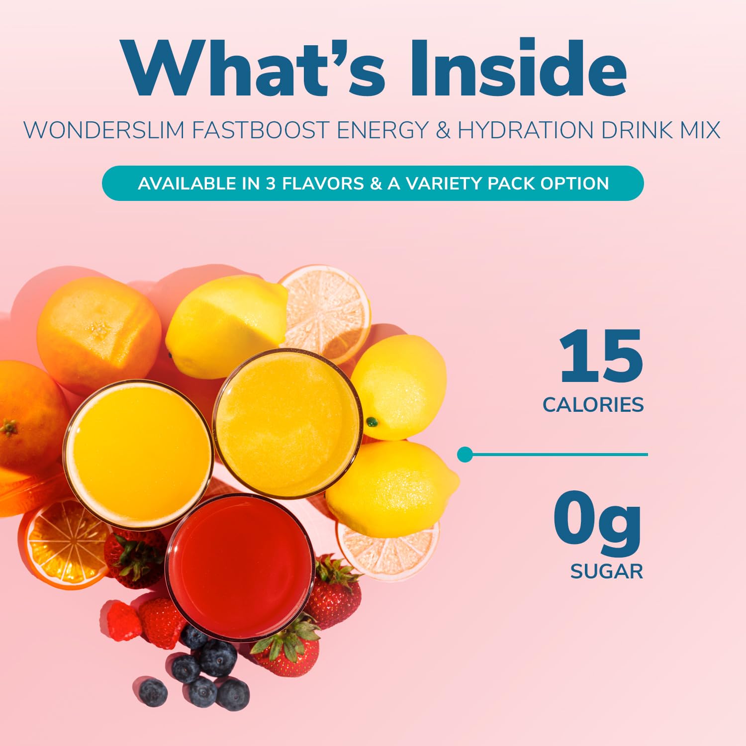 WonderSlim Fast Boost electrolyte balance with minerals for hydration