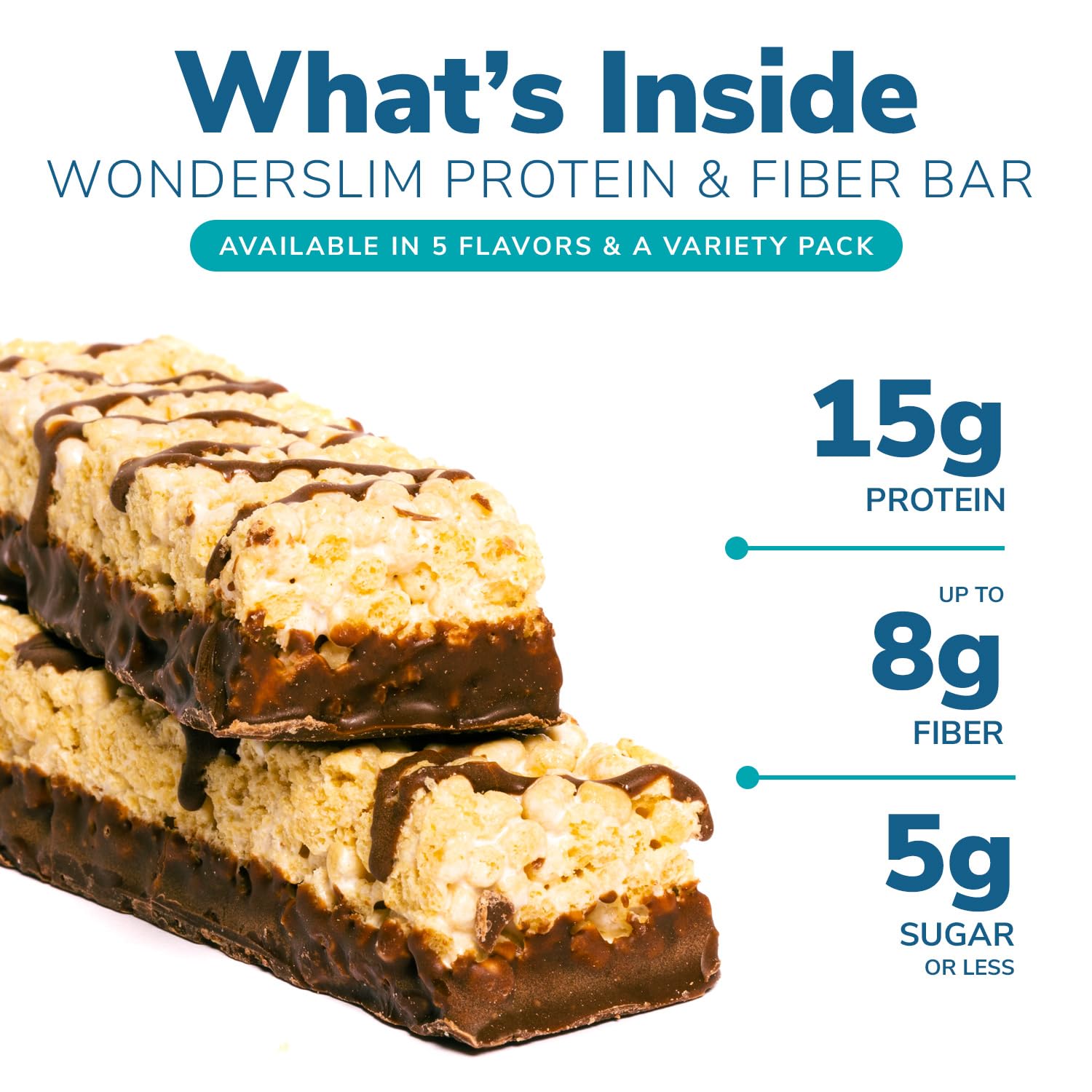 WonderSlim bar packaging for grab-and-go convenience