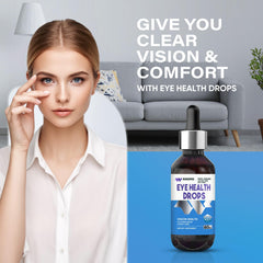 WONERPRO Eyebright Drops dropper close-up for easy daily dosing