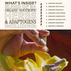 Packaging shot emphasizes gluten-free, non-GMO, and vegan certifications