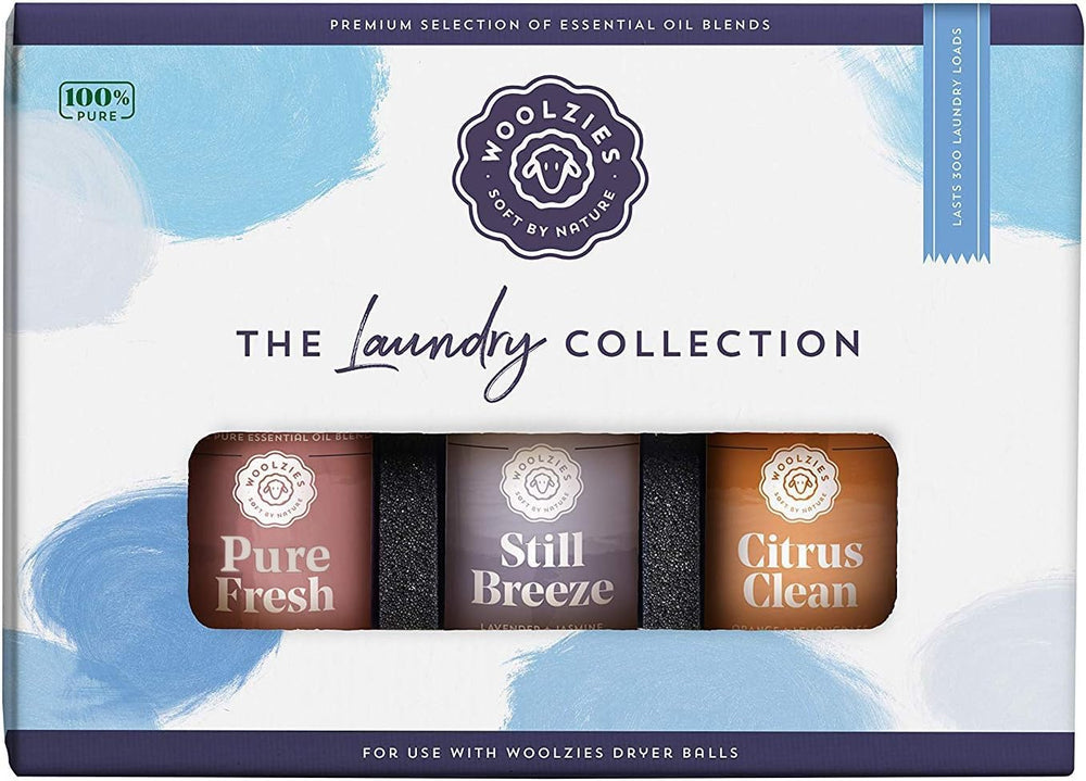 Woolzies Laundry Collection Pure Fresh bottle for lasting freshness in fabrics
